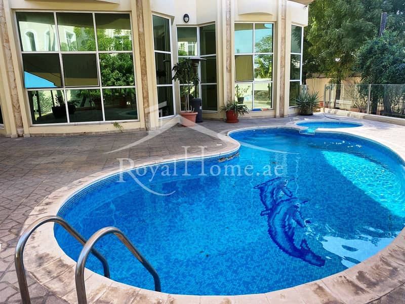 Luxurious 6-Bedroom Villa in Al Barsha for Rent!