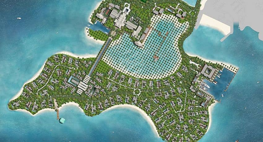 ارض سكنية في جزيرة ناريل 8000000 درهم - 7711257