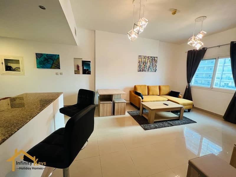 شقة في المساكن الحمراء،مدينة دبي الرياضية 1 غرفة 6999 درهم - 6483447
