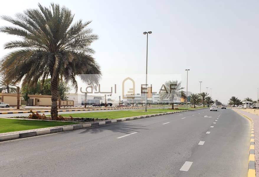 Commercial land for sale  in Muwailih Sharjah- Multiple use - Ground + 5