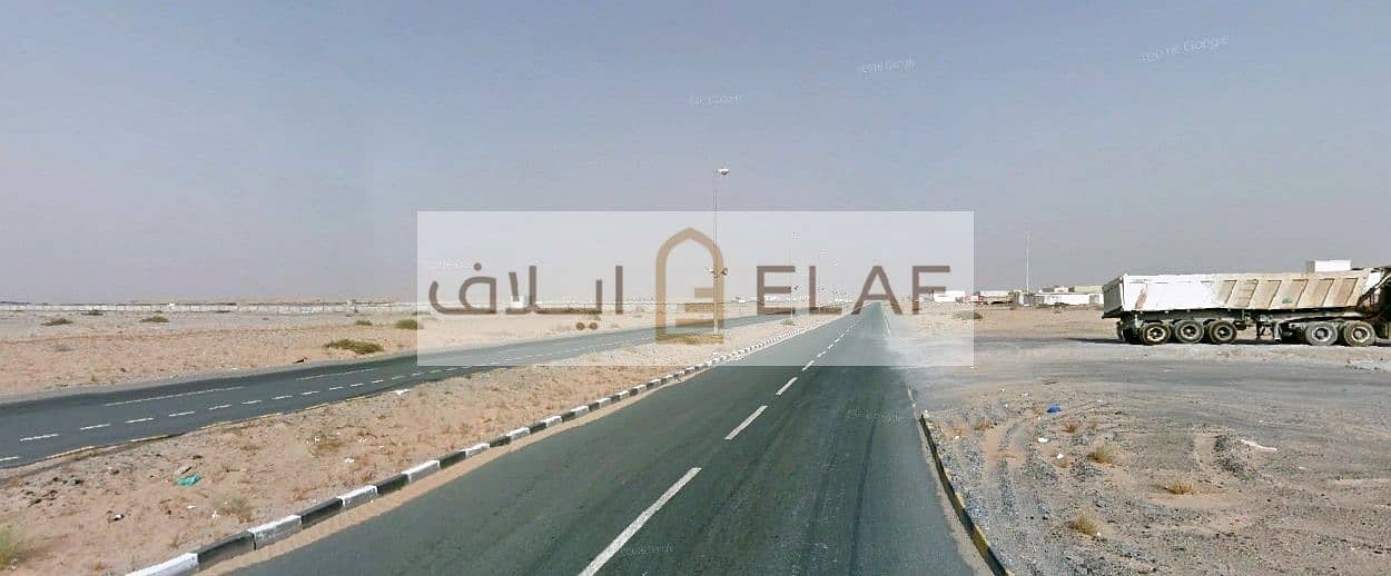 For sale industrial land in Al Saja'a Industrial Area – Sharjah - Close to all services