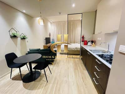 Studio for Rent in Jumeirah Village Circle (JVC), Dubai - Stylish Interior-Community View-Comfortable living