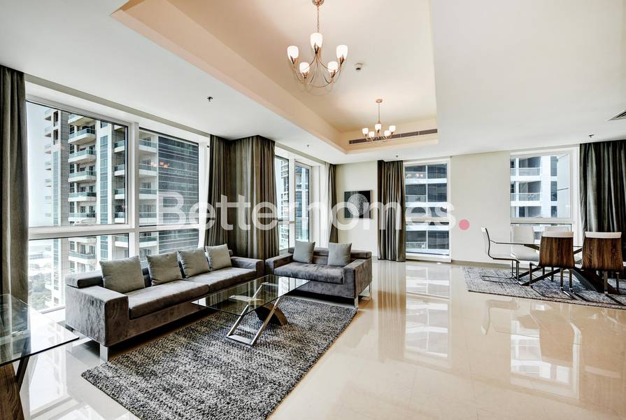 Deluxe 2BR|Fully Furnished|Marina view| Al Dar