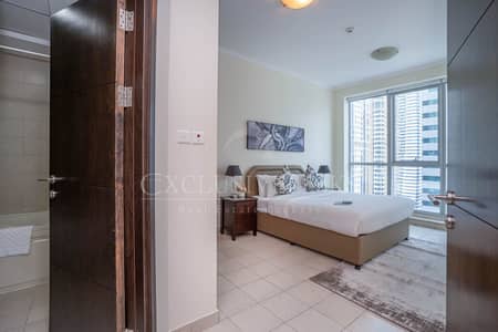 فلیٹ 2 غرفة نوم للايجار في دبي مارينا، دبي - شقة في ذا تورش،دبي مارينا 2 غرف 17800 درهم - 7699515