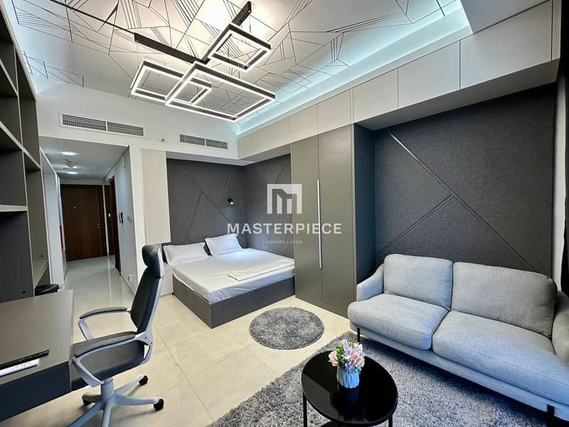 Brand New Stylish Studio in Business Bay | Waves Tower
