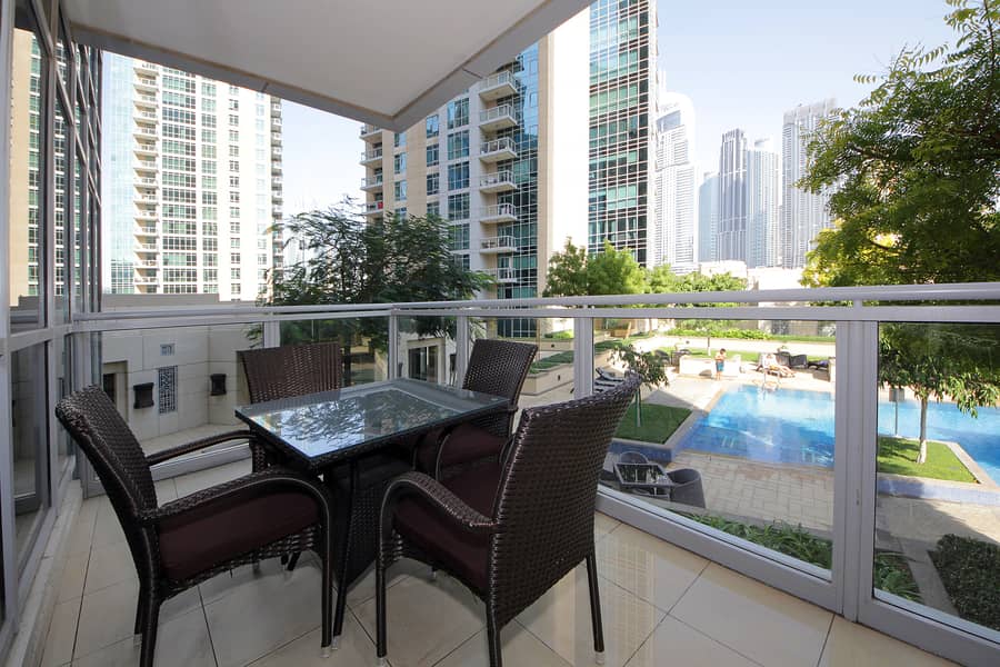 Astounding Apartment with Full Burj Khalifa View