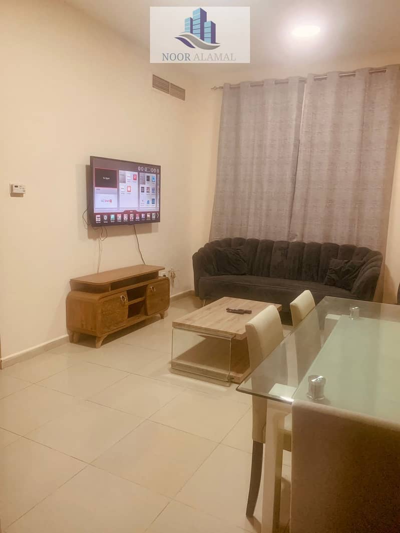 One  bedroom hall  apartment, fully furnished  near corniche