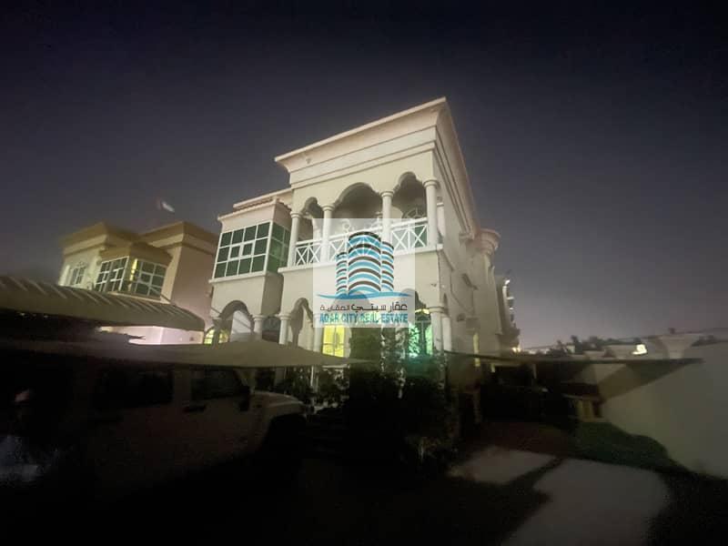 Villa for sale at ajman al rawda 3 with electricity 5000 sqft close to the main road two floors5100F