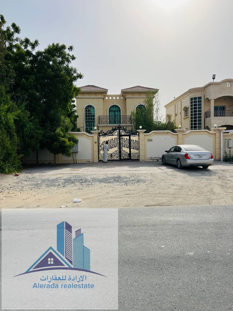 Villa for sale in Ajman, Al Rawda district, on a main street