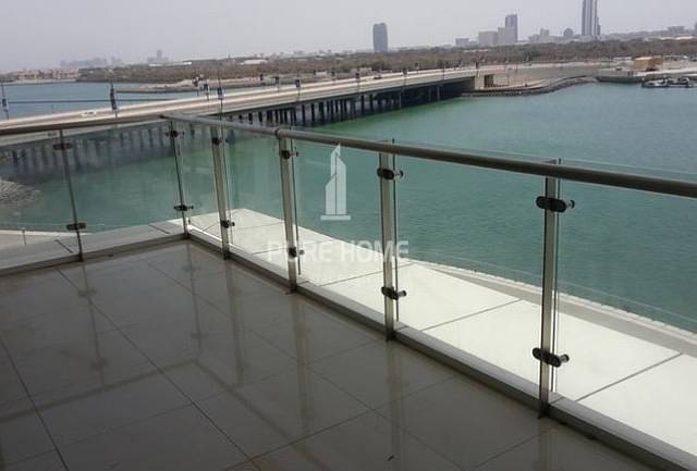 Full Sea View For A large 3 BR Apartment In Marina Square