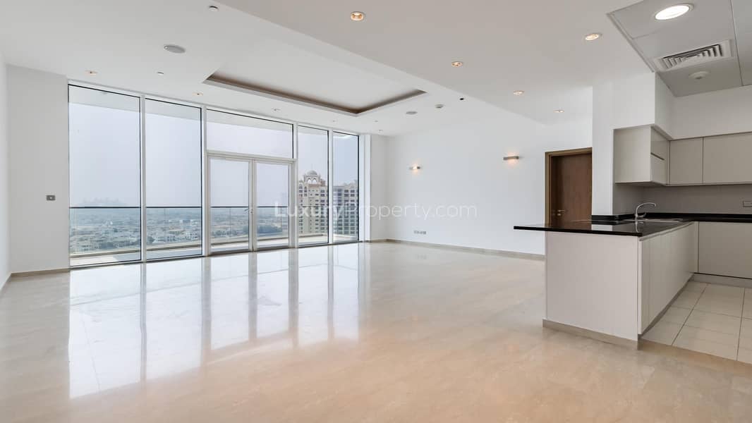 Exclusive | Furnished | Full Sea and Palm View