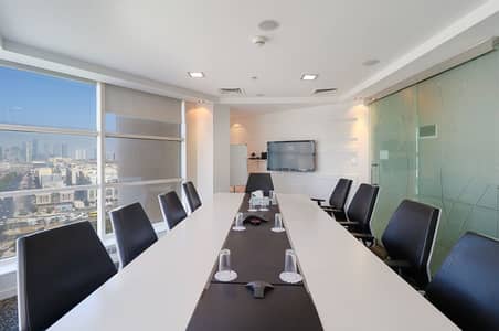 Office for Rent in Al Wahdah, Abu Dhabi - Elegant Meeting Room Services & Flexible Layout serviced offices | Luxurious business lounge | Internet |  Furnished Offices | Business ADDC |  More.