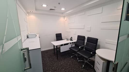 Office for Rent in Al Wahdah, Abu Dhabi - Nice And Convenient Fully-Fitted Office Space  | Furnished Offices | Business CenterStarting AED. 2,000/- Monthly
