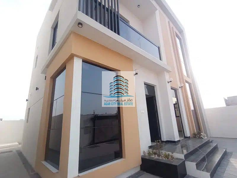 Villa for sale in Ajman, Al Zahia area, a very special location on