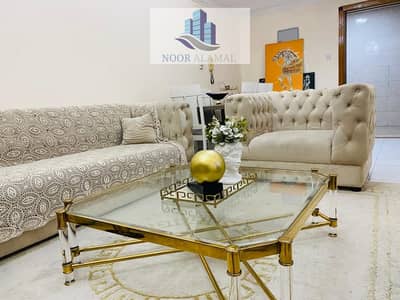 2 Bedroom Apartment for Rent in Al Taawun, Sharjah - Sharjah Al Taawun Apartment, two rooms, a hall, a kitchen with all purposes, 3 bathrooms, and a balcony