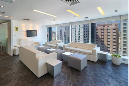 Office for Rent in Al Wahdah, Abu Dhabi - Low Price Fitted - serviced offices| Furnished Offices | Business Center  starting AED. 2000/- monthly
