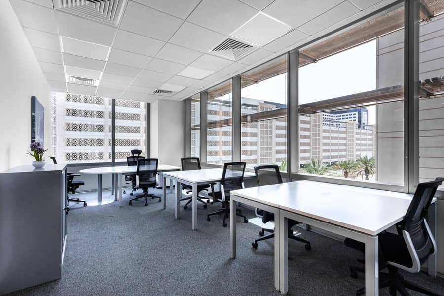 Find office space in DUBAI, DWTC District for 5 persons with everything taken care of