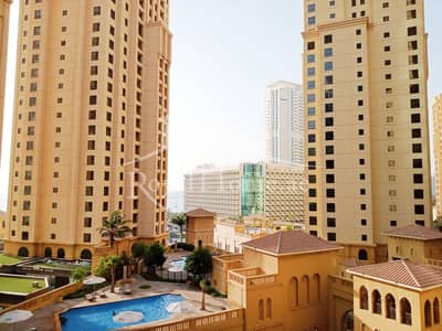 1 Bedroom Apartment for Rent in Jumeirah Beach Residence (JBR), Dubai - Huge Layout | Beach Access | Ready to move