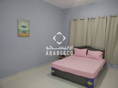 1 Bedroom Flat for Rent in Khalifa City, Abu Dhabi - FULLY FURNISHED SERVICED ROOMS IN KHALIFA CITY A