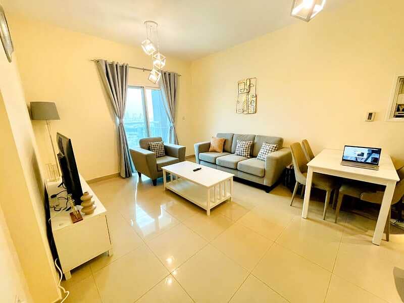 SPACIOUS 1BR  IN SPORTS CITY | FULLY FURNISHED | STADIUM VIEW