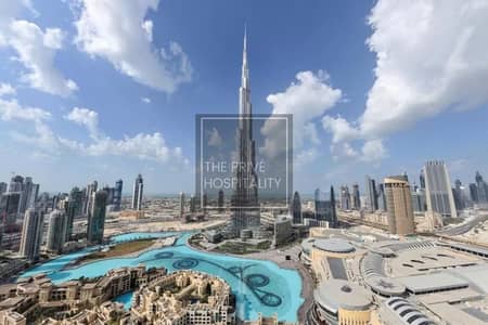 Studio for Rent in Downtown Dubai, Dubai - High Floor|Exclusive Property|Direct Access To Dubai Mall|