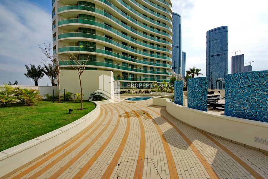 شقة في بيتش تاور B،أبراج الشاطئ،شمس أبوظبي،جزيرة الريم 1 غرفة 900000 درهم - 7729579