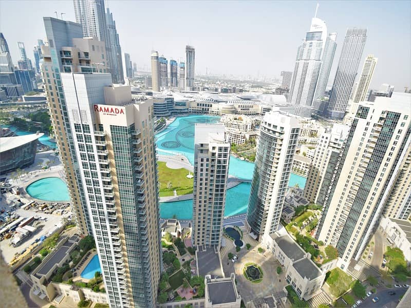 Luxurious 2BR  | Burj Khalifa View | Vacant