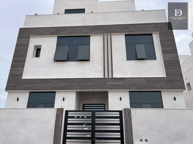 For sale a two-storey villa in Sharjah, Al Hoshi area