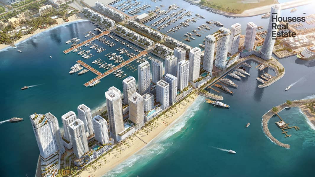 شقة في جراند بلو تاور1،جراند بلو تاور،إعمار الواجهة المائية،دبي هاربور‬ 2 غرف 4300000 درهم - 6570753