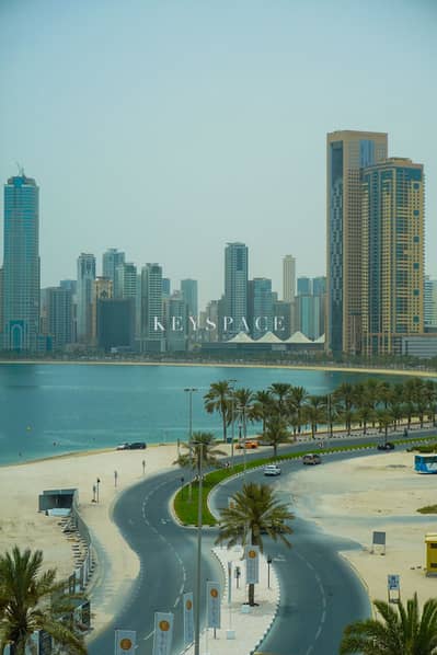 1 Bedroom Apartment for Sale in Al Khan, Sharjah - Luxury 1BR with Balcony  |  Sea View Unit  |  Resale