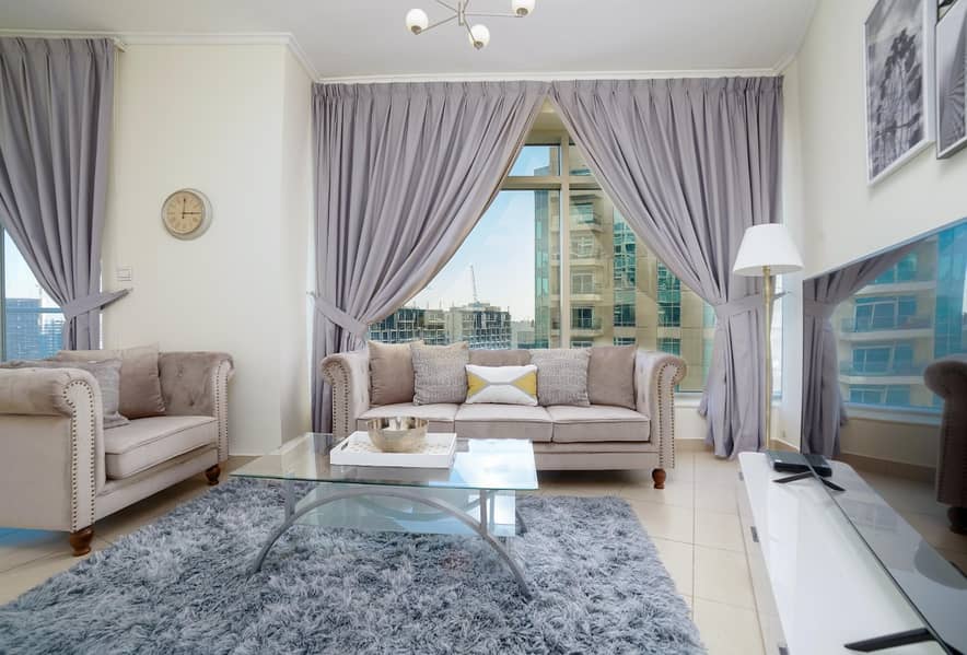 BEST DEAL!!! PANORAMIC VIEWS HIGH FLOOR LARGE 1BR IN BURJ VIEWS, DOWNTOWN!!!