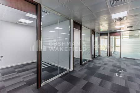 Office for Rent in Al Khalidiyah, Abu Dhabi - Good Location | Fitted Office | Low Floor