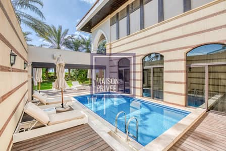 5 Bedroom Villa for Rent in Palm Jumeirah, Dubai - Maison Privee -  Majestic Resort Villa w/ Private Pool on The Palm