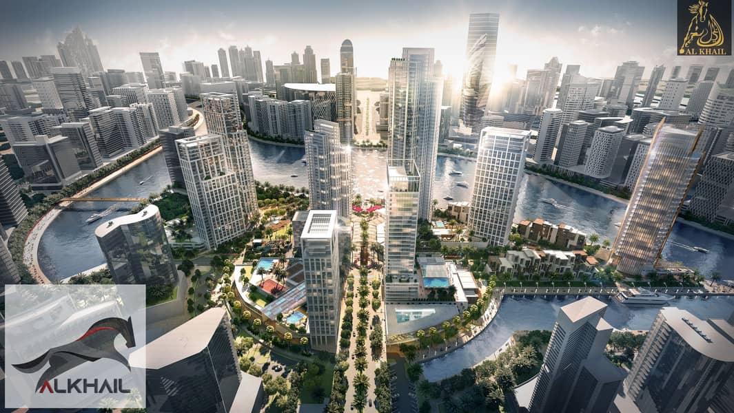 位于商业湾，Peninsula，半岛一号综合公寓 的公寓 797700 AED - 5462528