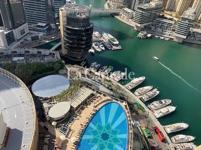 Studio for Rent in Dubai Marina, Dubai - Marina View | Fully Furnished | Vacant