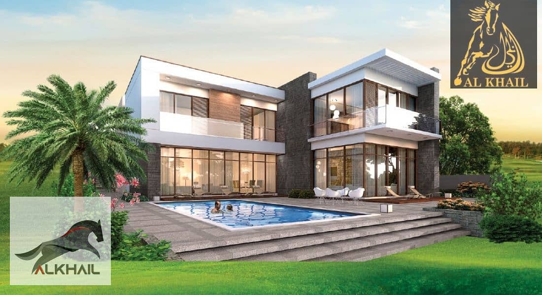 9 Glamorous 4BR Villa for sale in Damac Hills | Ready to Move | Payable over 2-years | Fully Furnished