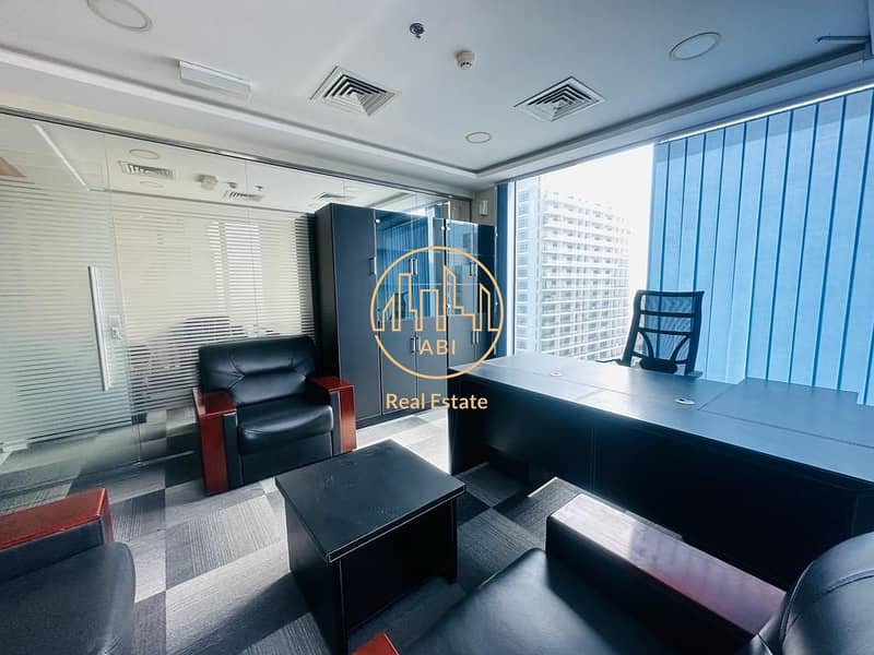 Furnished Office | W | Glass Partation