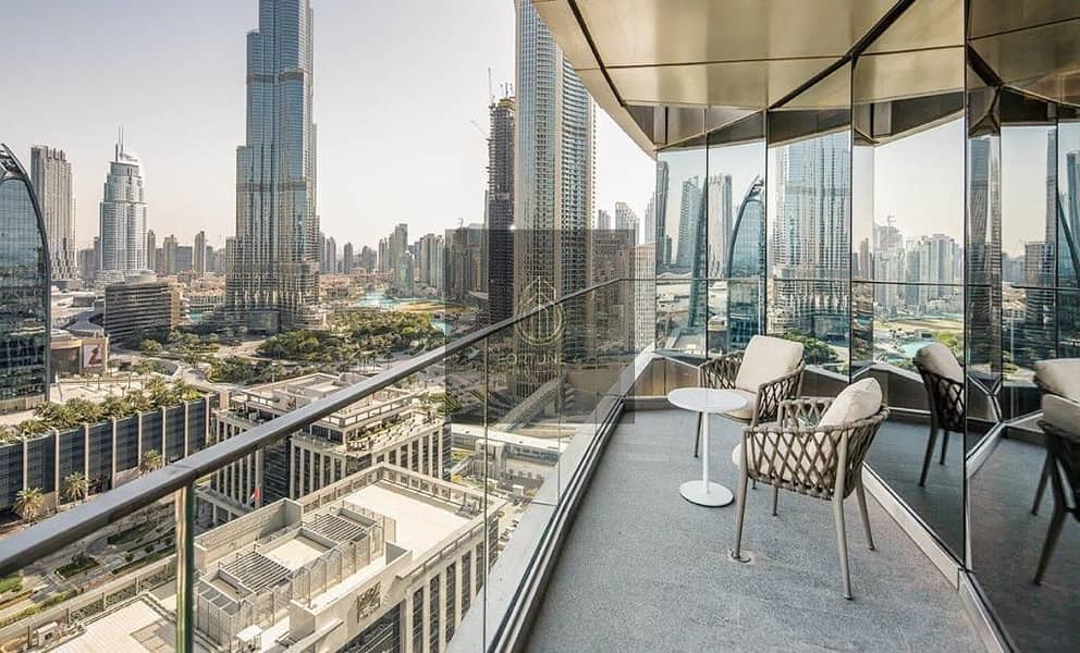 VACANT | BURJ KHALIFA VIEW | FULLY FURNISHED