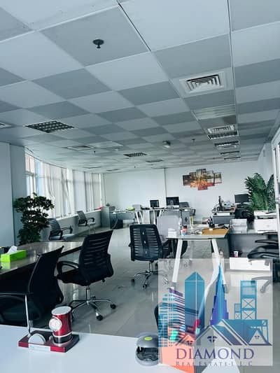 Office for Rent in Ajman Downtown, Ajman - Full Big size  Furnish Office For Rent In Horizon tower  Ajman Downtown