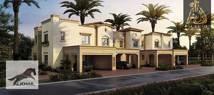 8 Magnificent Large 4BR Modern Townhouse for sale in Reem Community