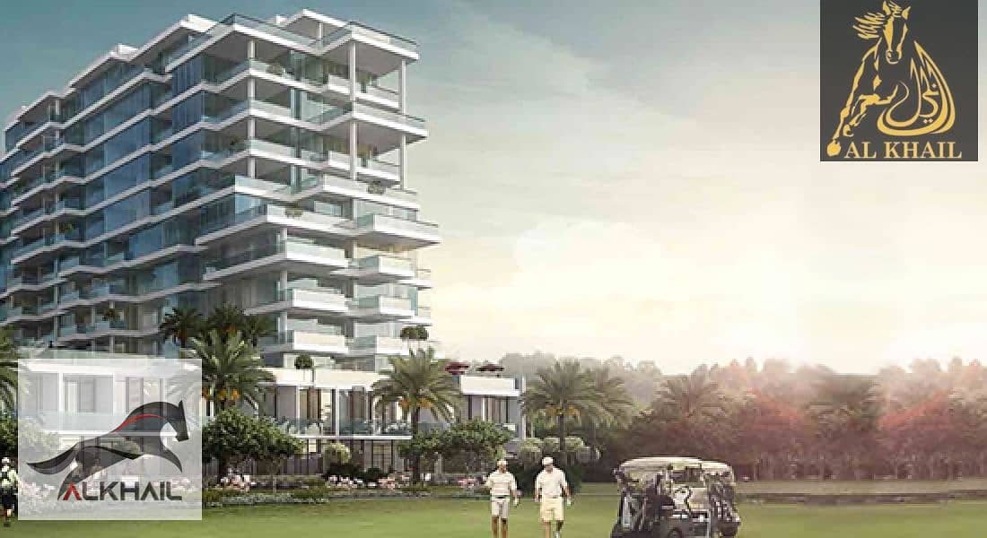 5 Lavish 2BR Hotel Apartment in Damac Hills Ready to Move price Discounted Golf