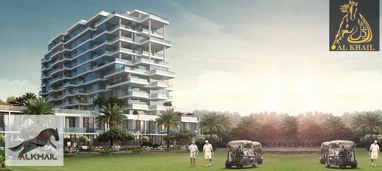 10 Lavish 2BR Hotel Apartment in Damac Hills Ready to Move price Discounted Golf
