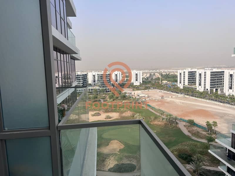 Golf facing 2 BR Ready to move in Damac Hills - Spacious Layout