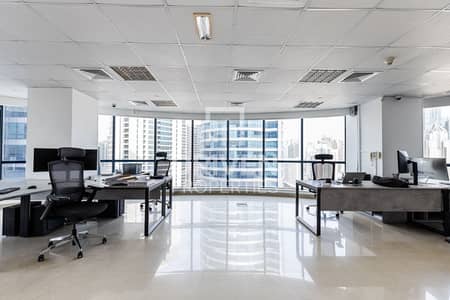 Office for Rent in Jumeirah Lake Towers (JLT), Dubai - Fully Fitted Office and Lake View | DMCC