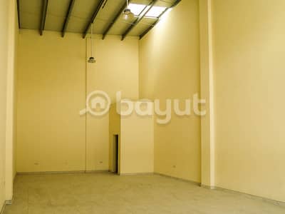 Warehouse for Rent in Al Jurf, Ajman - Warehouse for rent in Al Jurf Industrial 3, opposite the cement factory, 25 kW high electricity