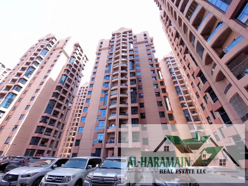 2 Bedroom Hall with Maid room for Rent in Nuaimiya Towers