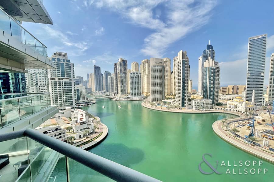 位于迪拜码头，三叉戟海湾大楼 3 卧室的公寓 3250000 AED - 6957545