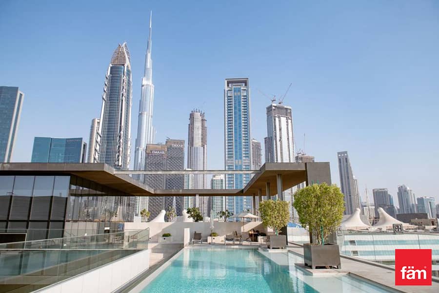 Large terrace | Corner unit | Burj Khalifa View
