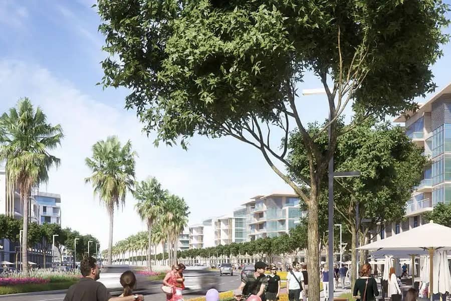 Spacious retail unit with crystal lagoon view Spacious retail unit with crystal lagoon view