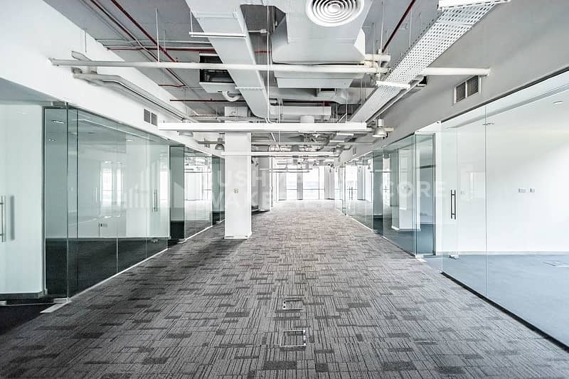 Premium Office | Glass Partitioned | Freezone